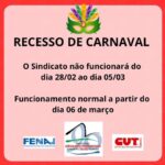recesso sindicato